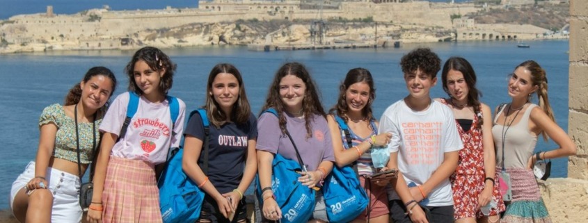 Our students in Malta